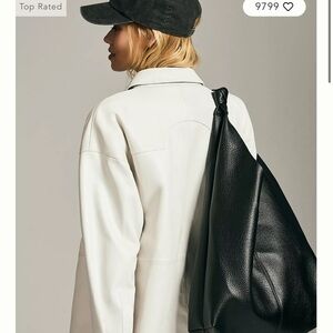 Anthropologie Black Shoulder Bag